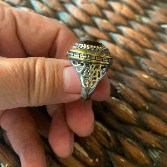 Premier Designs Brown Mink Two Toned Ring - Picture 4 of 7